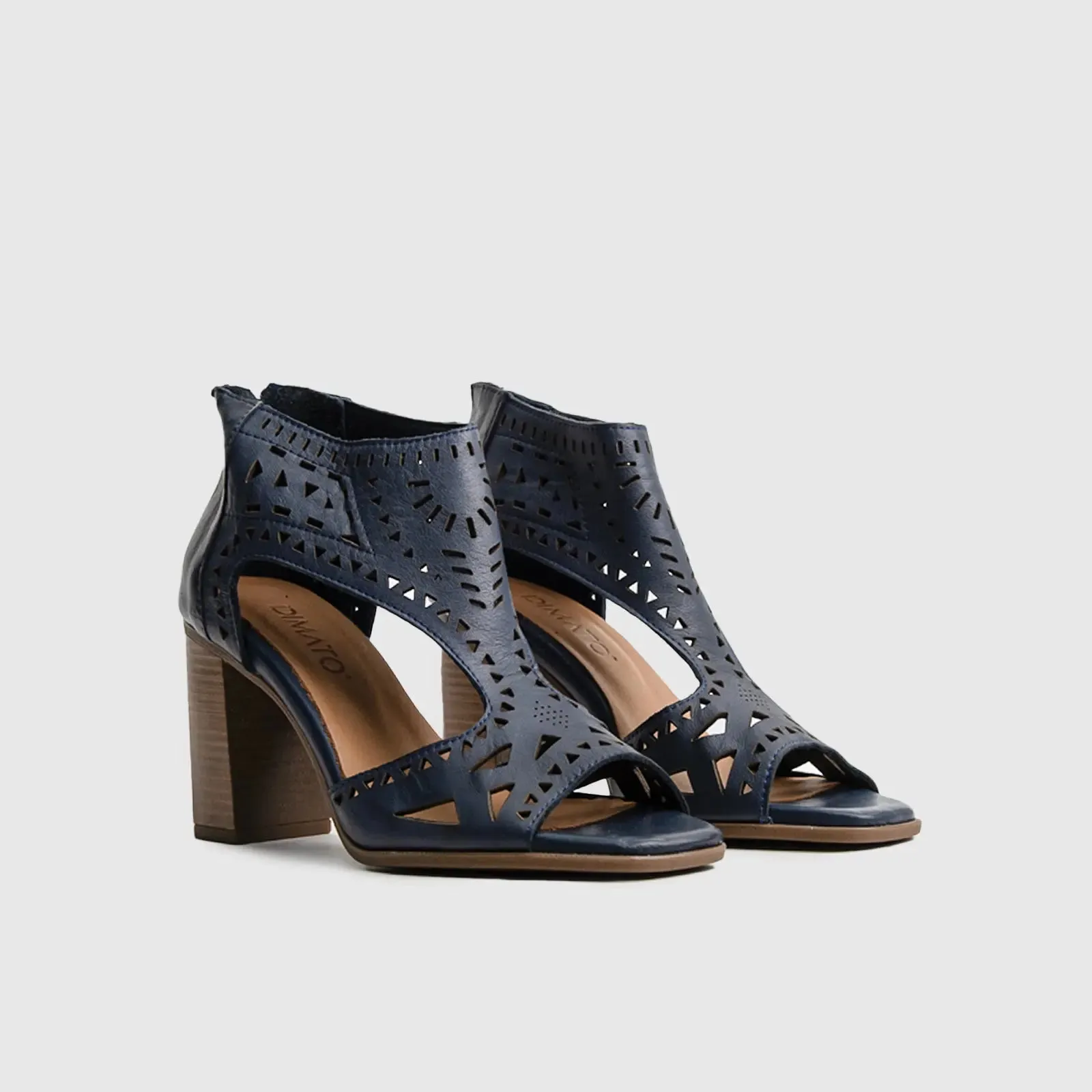 Comfort Block Heel Sandal 7102