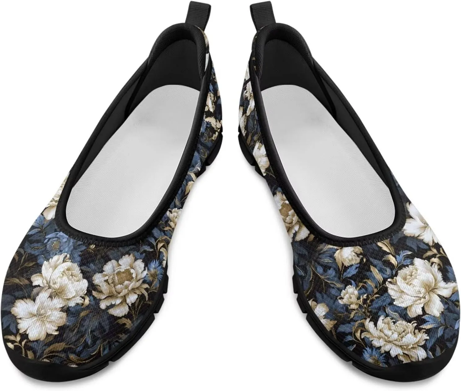 Doojoayie Ladies Slip On Shoes Trendy Loafers for Women Daily Business Wedding Wear