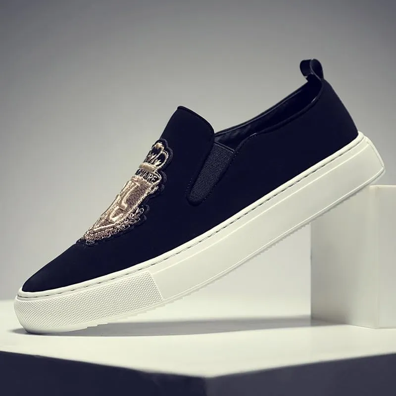 Men's Dress Black Fashion Breathable Loafers Casual Lightweight Slip on Walking Shoes Summer Breathable Driving Shoes