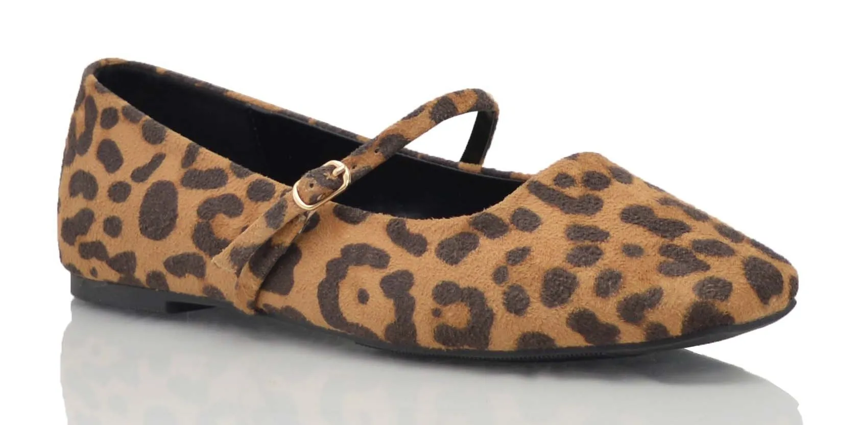NEWEST ARRIVAL Animal Print Ballerina Flats