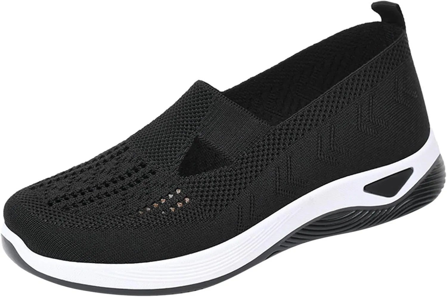Women's Woven Orthopedic Breathable Soft Walking Womens Tennis Shoes Lether Shoes Dressy Casual Walking Sneakers Waterproof Tennis Shoe Loafers Shoe